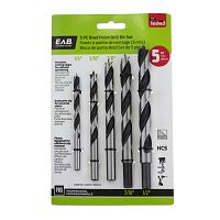   Wood Brad Point Professional Drill Bit (5 Pc Multipack) Recyclable 